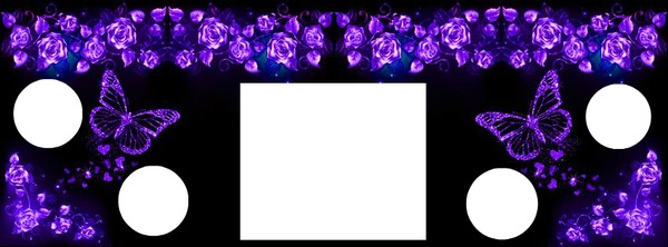 purple Photo frame effect | Pixiz