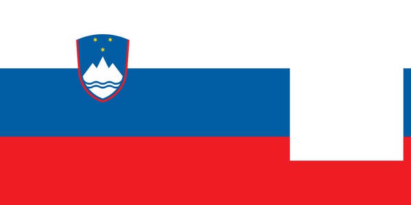 Slovenia flag Valokuvamontaasi
