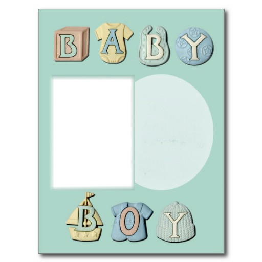 Baby Boy Frame Fotomontáž