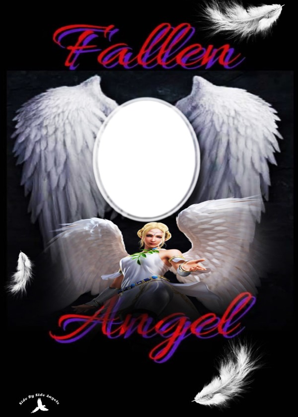 fallen angel Photo frame effect