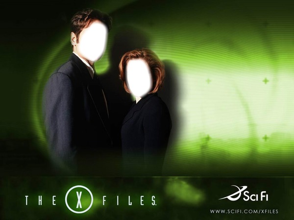 x files Photo frame effect