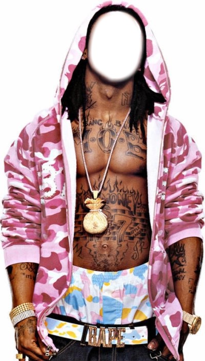 Lil Wayne Photo frame effect