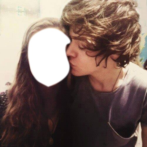Kiss You Harry Photo frame effect