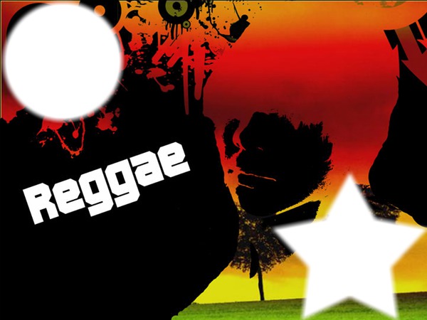 reggae Fotomontage