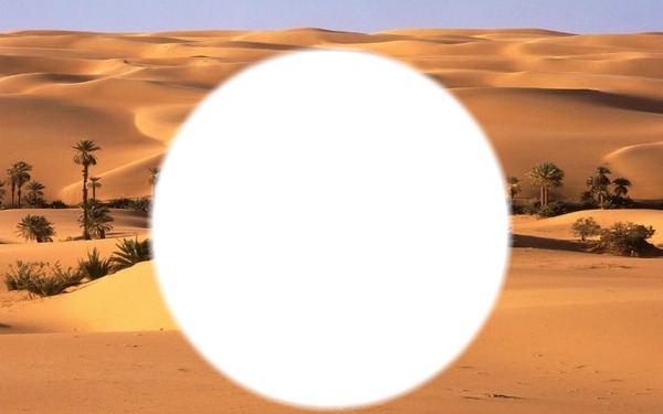 desert Fotomontaż
