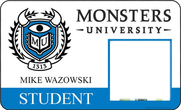monster university Fotomontáž