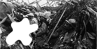 Montage sur la bataille de Verdun Photo frame effect
