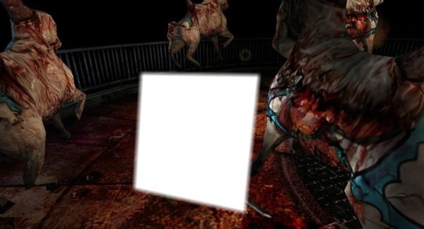 silent hill Photo frame effect