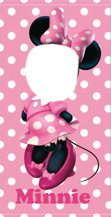 Minnie Mouse Fotomontáž