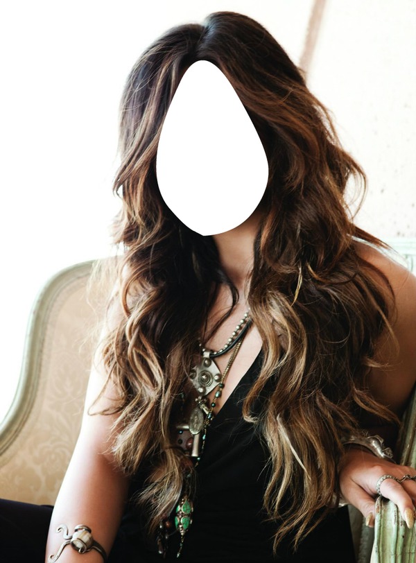 Demi Lovato tvár Fotomontage