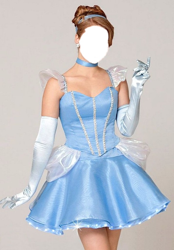 Cinderella "Face" Fotomontāža