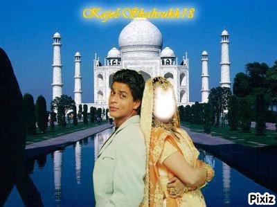 LOVE YOU SRK Photo frame effect