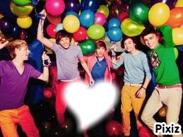 One direction love Fotomontage