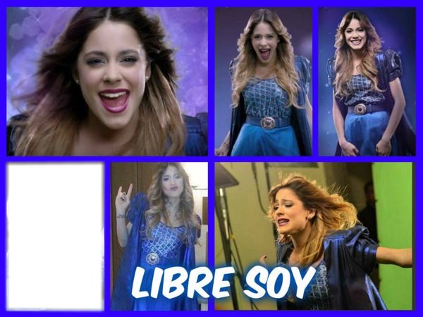 libre soy frozen martina stoessel Montage photo