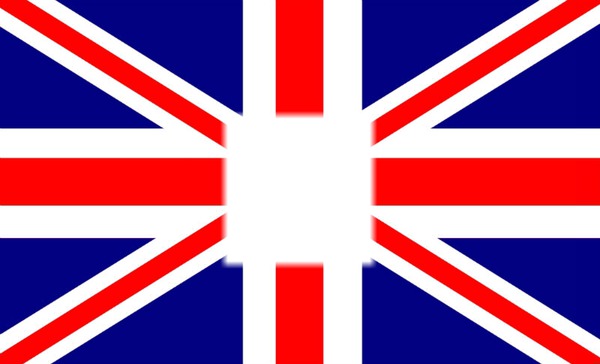 A british flag Fotomontaža