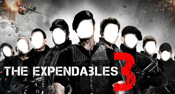 the expendables Photo frame effect