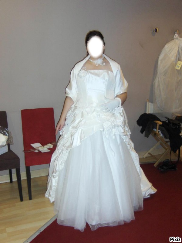 robe de mariage Fotomontasje