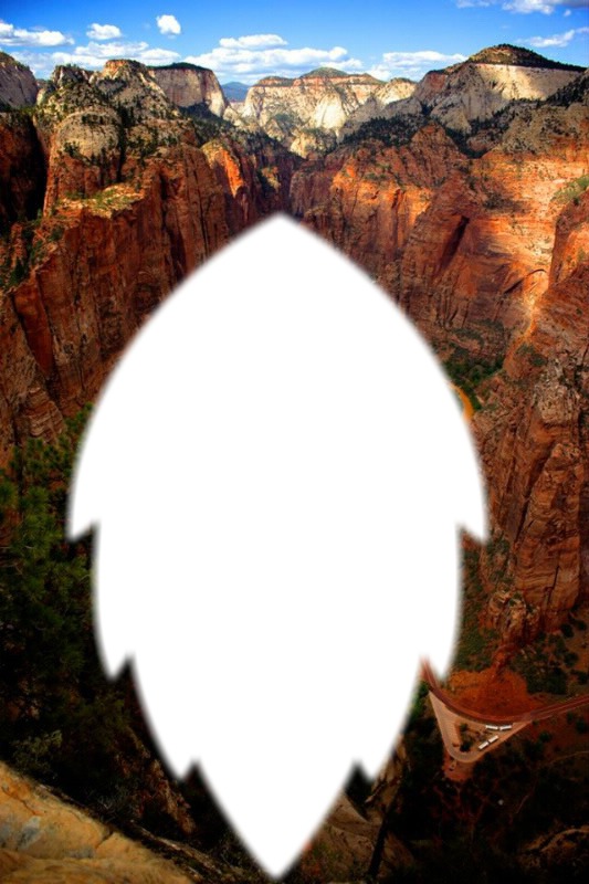 canyon Fotomontažas