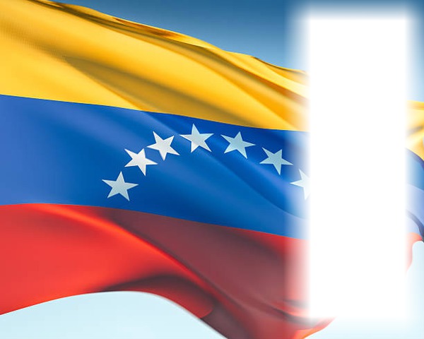Bandera de Venezuela Montaje fotografico