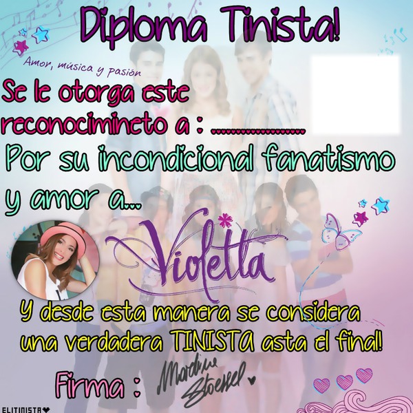 diploma tinista!♥ Photo frame effect