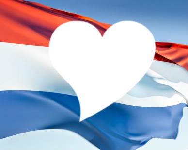 Netherlands flag Photomontage