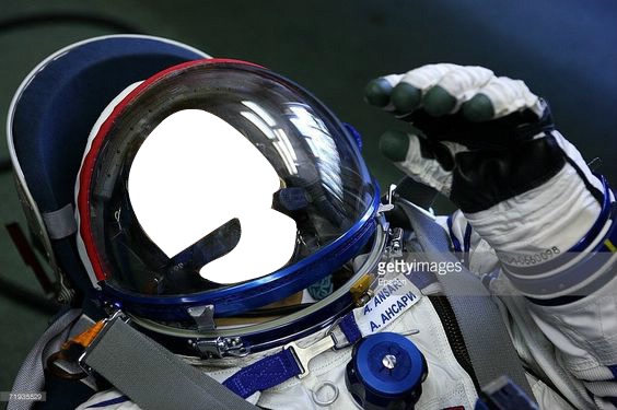 Astronaut Fotomontáž