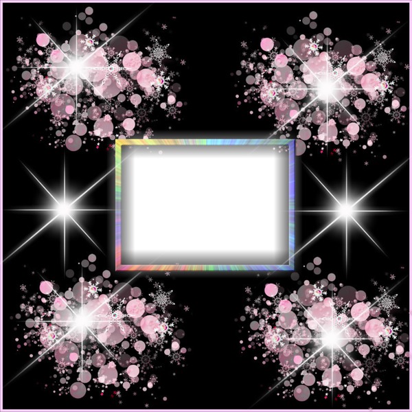 Cadre color Floriane Photo frame effect