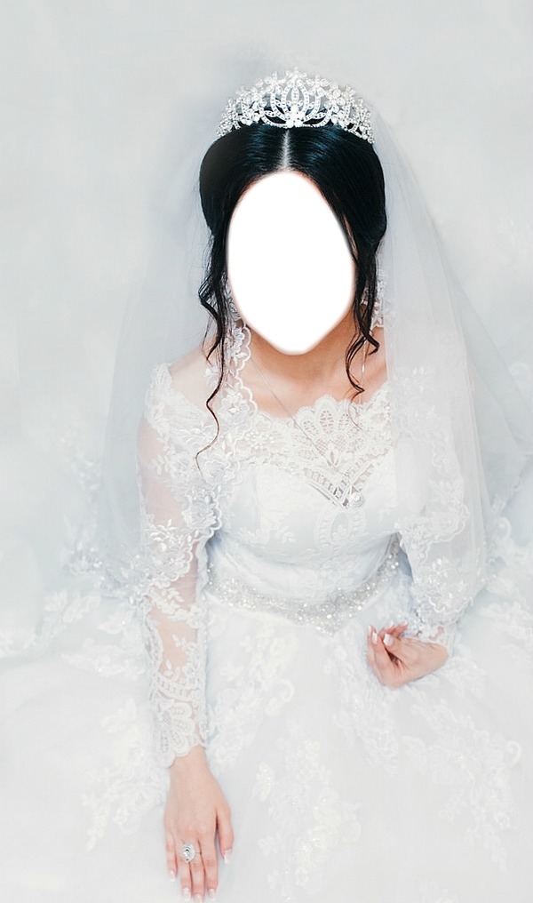 Bride Wedding Photo frame effect