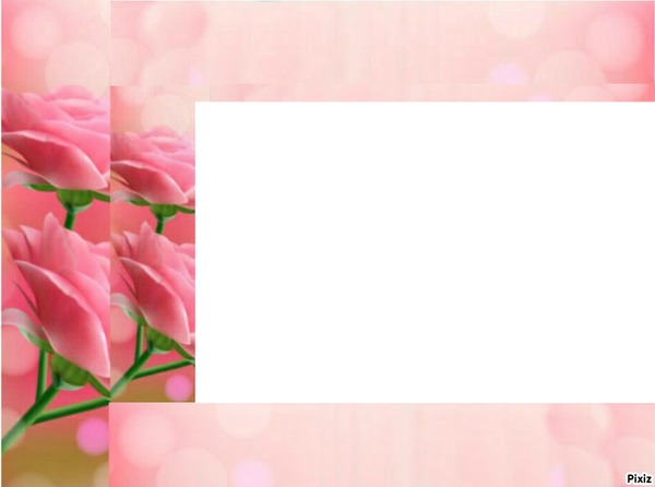 Flower Frame (2) Photomontage