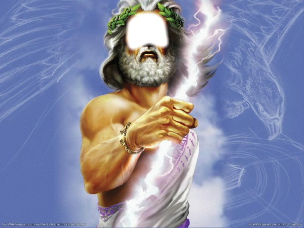 Zeus Fotomontaggio