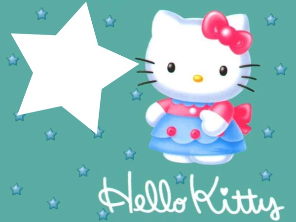 Hello Kitty フォトモンタージュ