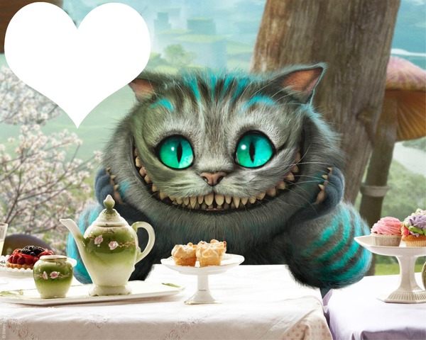chat d'alice Photomontage