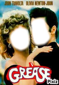 Grease Photo frame effect
