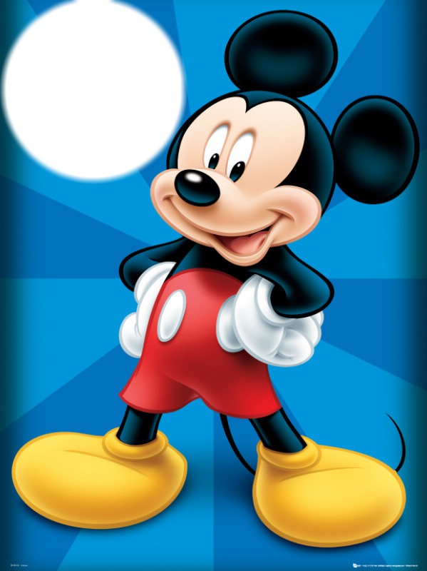 mickey mouse Fotomontáž