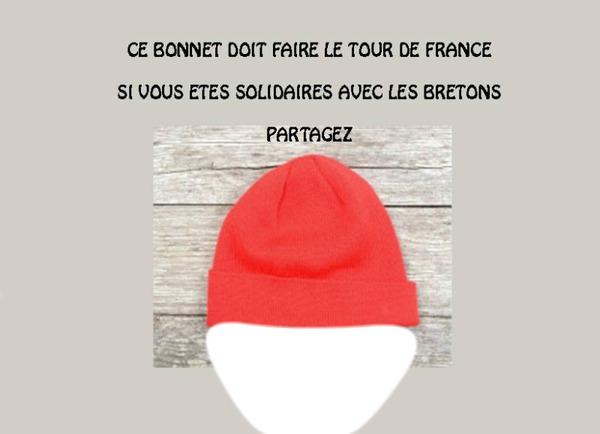 bonnet rouge  breton Montaje fotografico