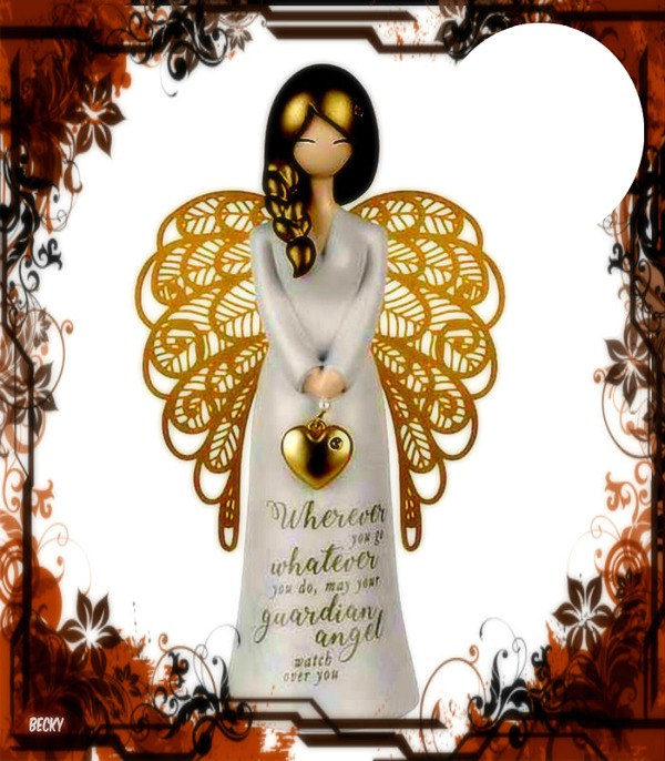 angel Photo frame effect