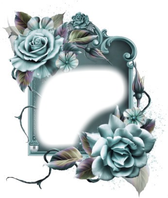flower frame Fotomontasje