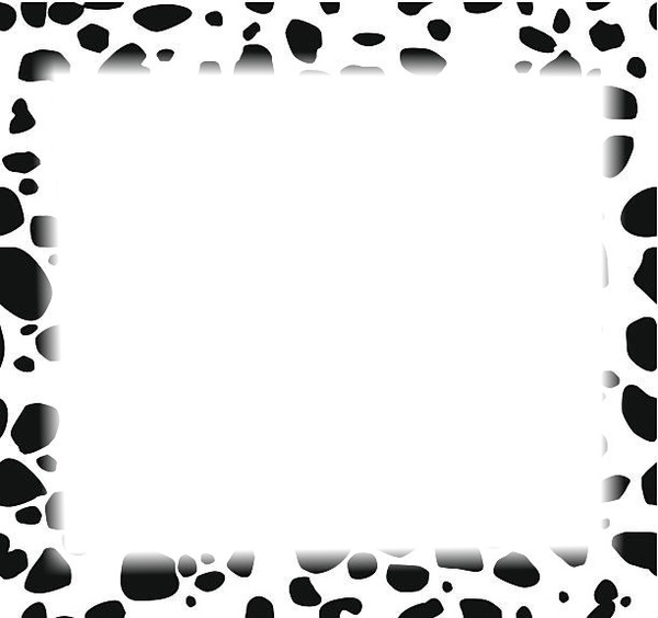 cadre dalmatien Фотомонтажа