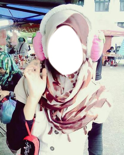 Hijab Malaysia Valokuvamontaasi