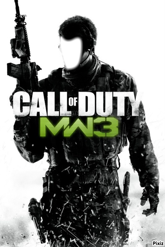 Modern Warfare 3 Fotomontāža