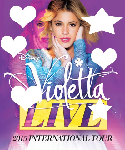 Violetta Live Fotomontaža