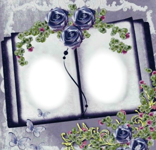 book of love Photo frame effect