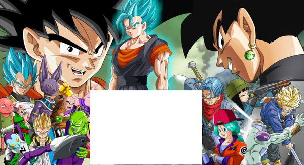 dragon ball super goku Fotomontaggio