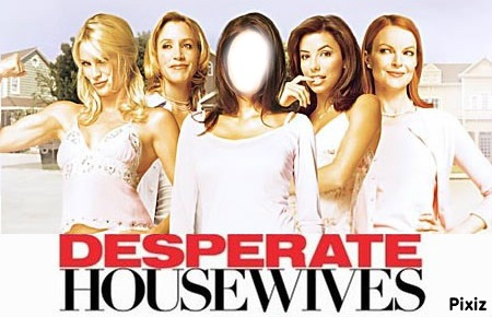 Desperate housewives Fotomontáž