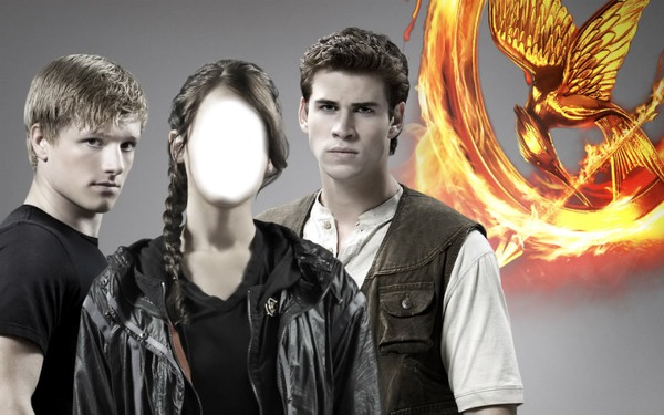 Hunger Games 1 Photo frame effect