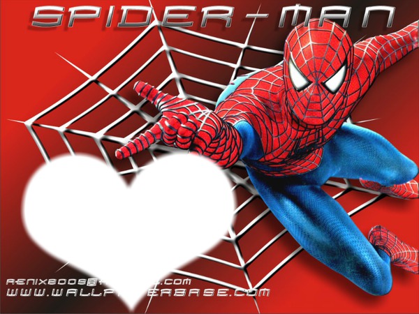 spider-man est amoure Fotomontaža
