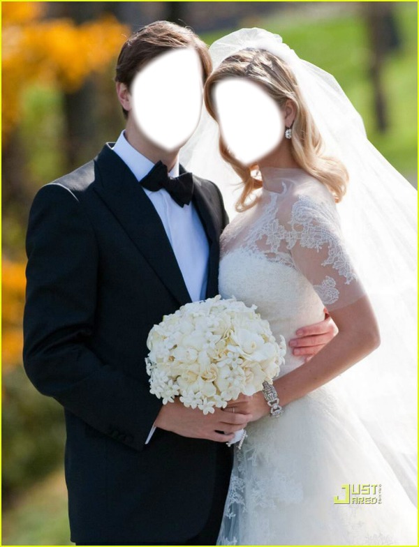bridal couple Photomontage
