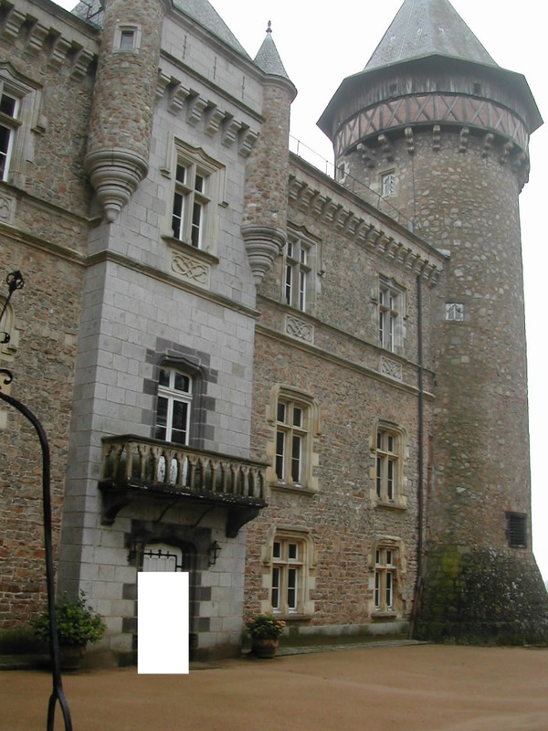 chateau Fotomontáž