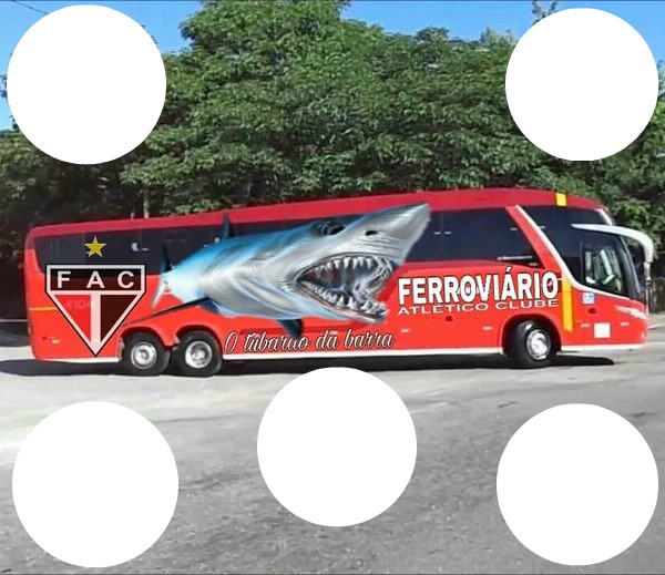 FERRIM/Ce - Busão do Tubarão Photo frame effect