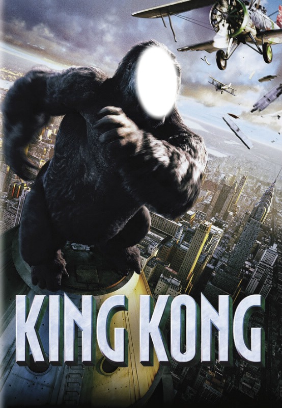 Kin Kong Attack Photo frame effect